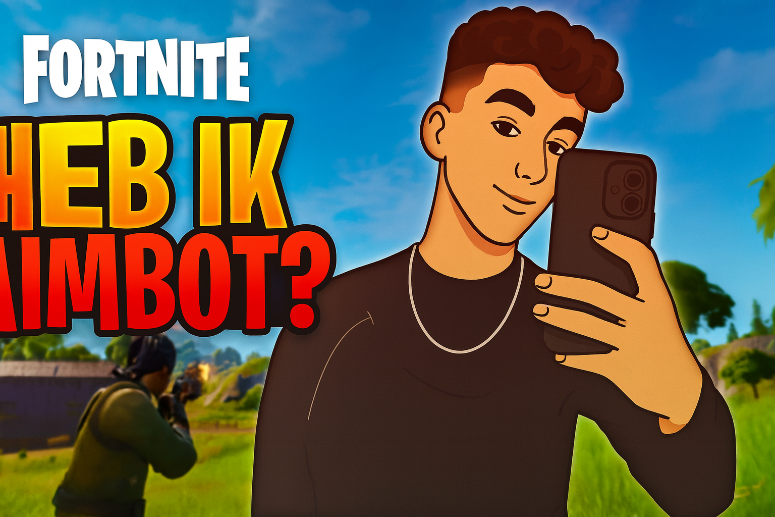 Thumbnail van Fortnite — Heb ik aimbot?